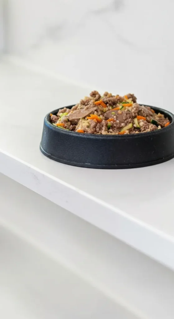 Beef & Quinoa Dog Food Recipe