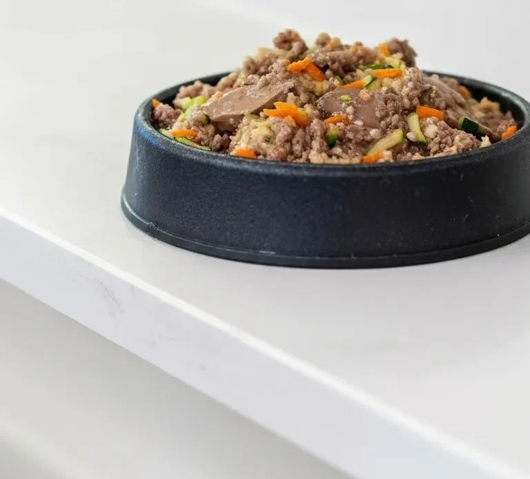 Beef & Quinoa Dog Food Recipe
