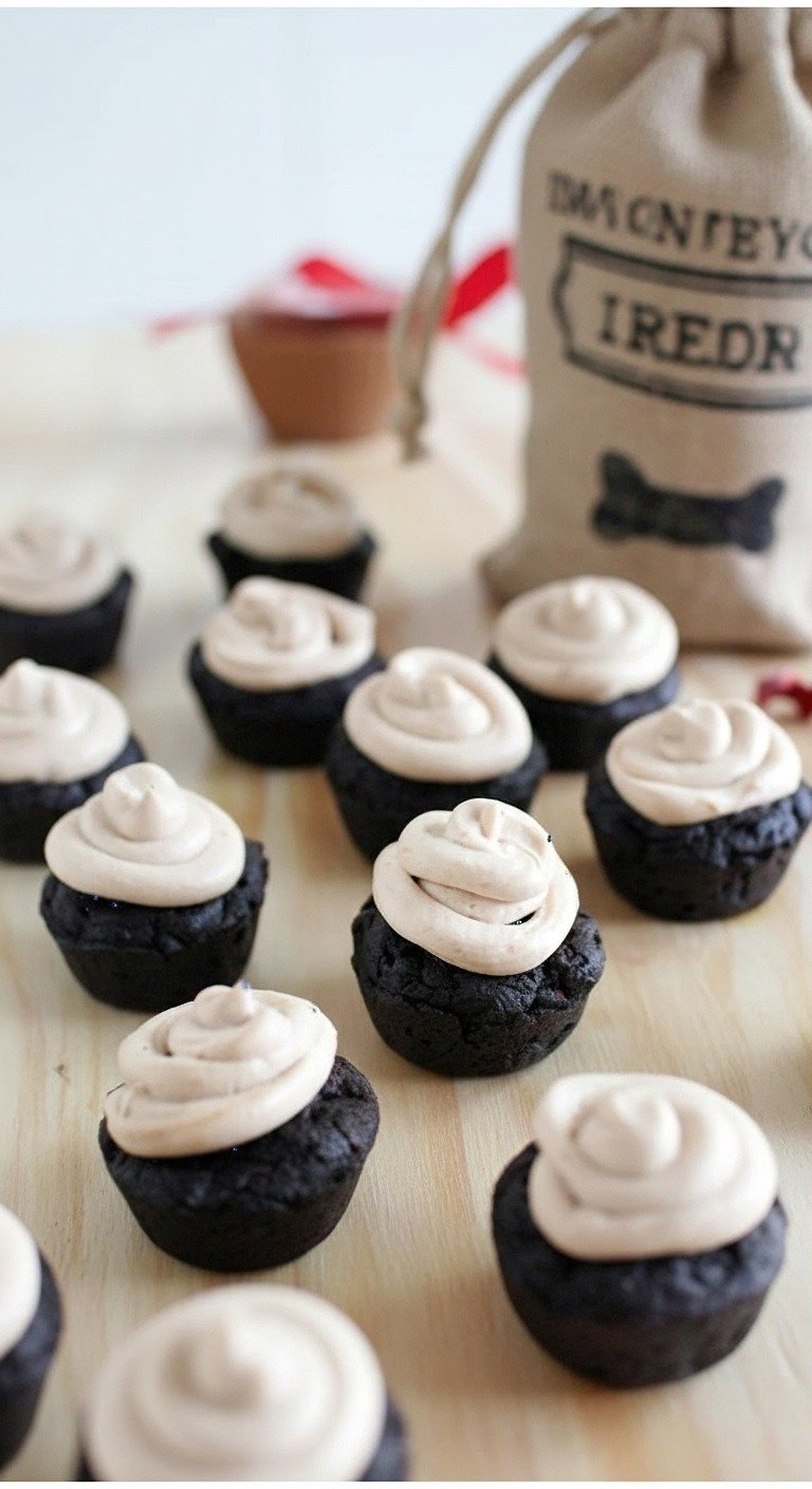 Carob Pupcakes Dog Treat Recipe
