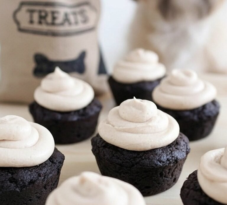 Carob Pupcakes Dog Treat Recipe