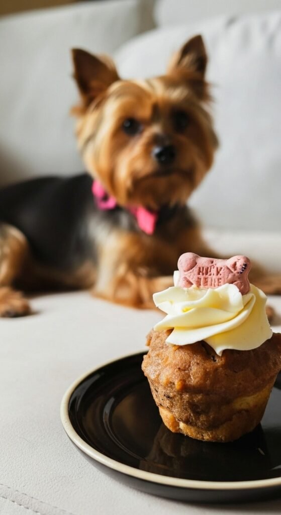 Dog Berry Pupcakes