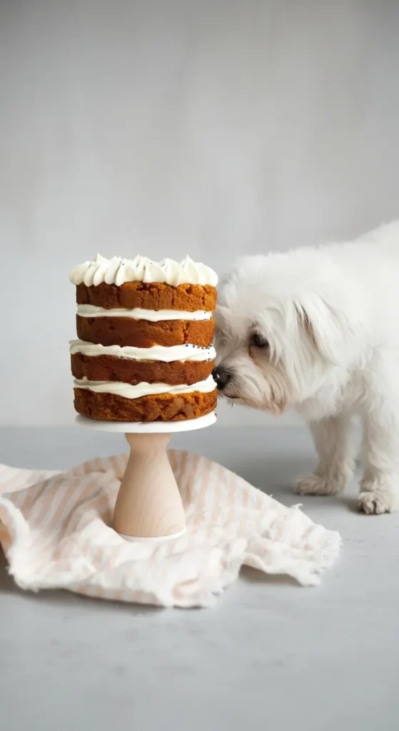 Sweet Potato Birthday Pupper Cake