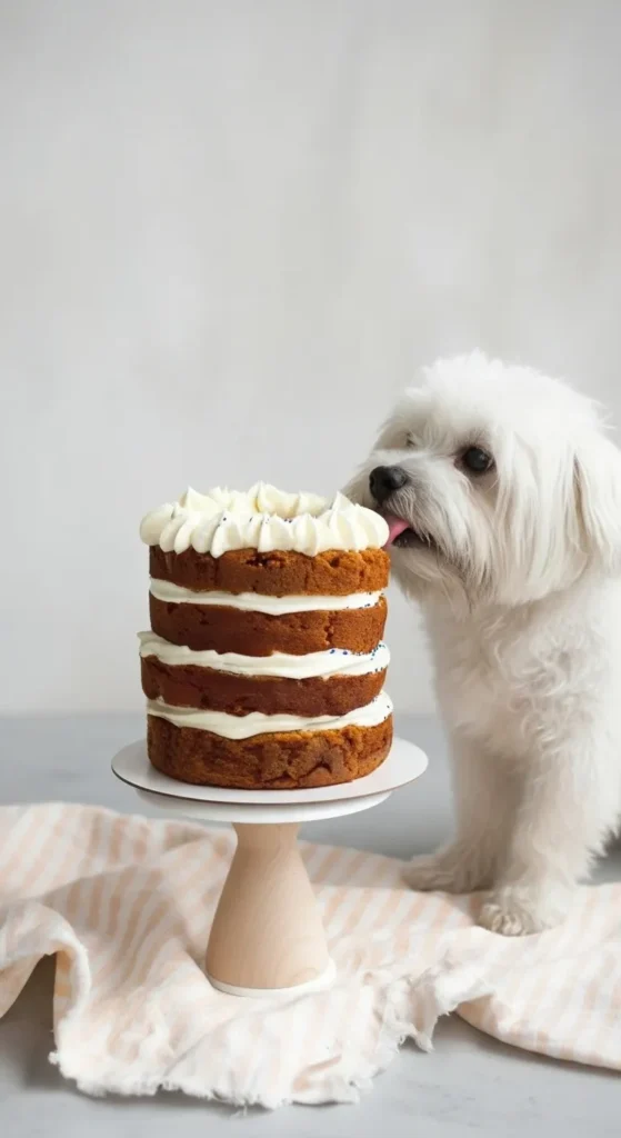 Sweet Potato Birthday Pupper Cake